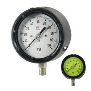 BR800 Process Pressure Gauge - Dry and Luminescent