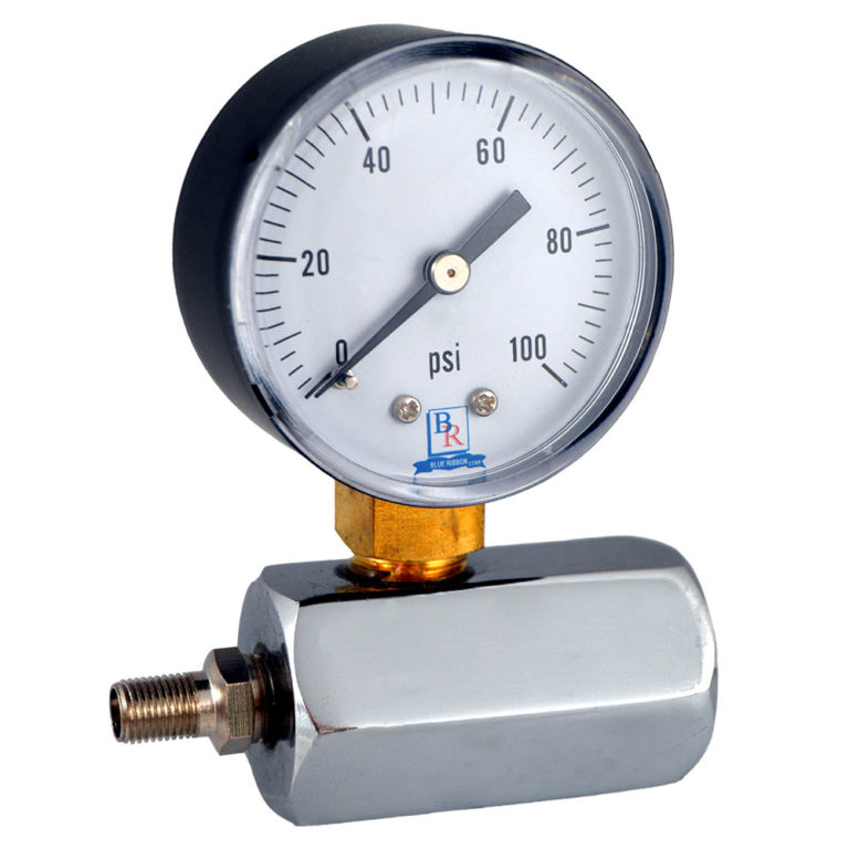 Model BRGT Gas Pressure Test Gauges Blue Ribbon Corp.