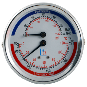 Model BRPT Boiler Gauge/Tridicator