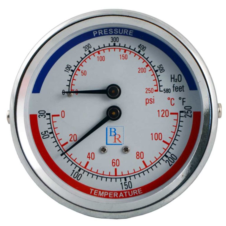 Model BRPT Boiler Gauge/Tridicator Blue Ribbon Corp.