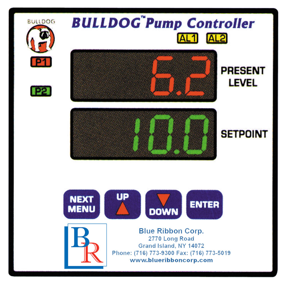 Details about   Blue Ribbon Model BD100 Set Point Pump Controller Bulldog 