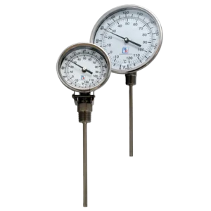 Model BR3A / BR5A BiMetal Thermometer Adjustable Angle Type