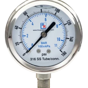 Model BR300 All Stainless Steel Gauge Image