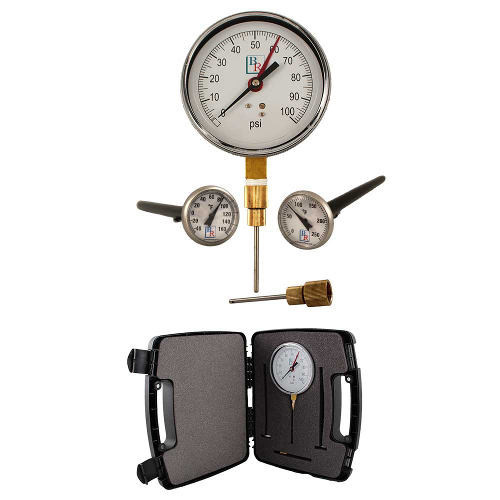 Radiator or Pipe Thermometer, Magnet Mount - PSE - Priggen Special
