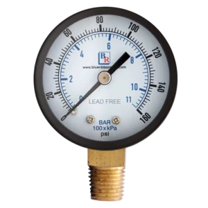 Model BRLF100D Lead Free Steel Utility Gauge Image